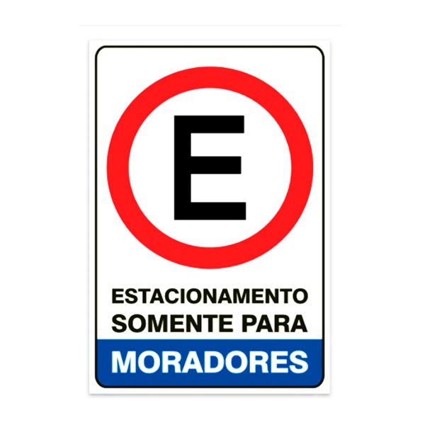 Placa de Regulamenta��o